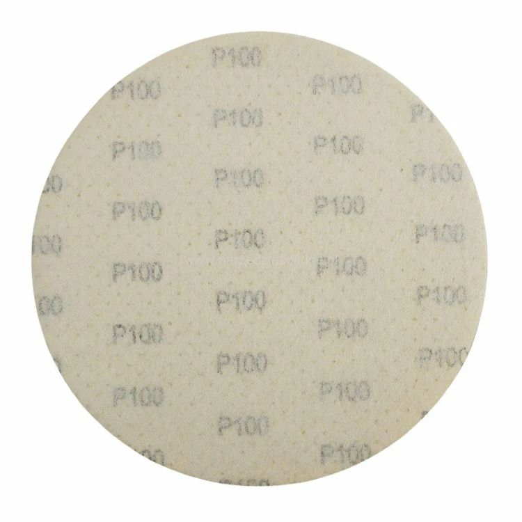 Papier ścierny do żyrafy, krążek ścierny na rzep śr. 225 mm, P100
