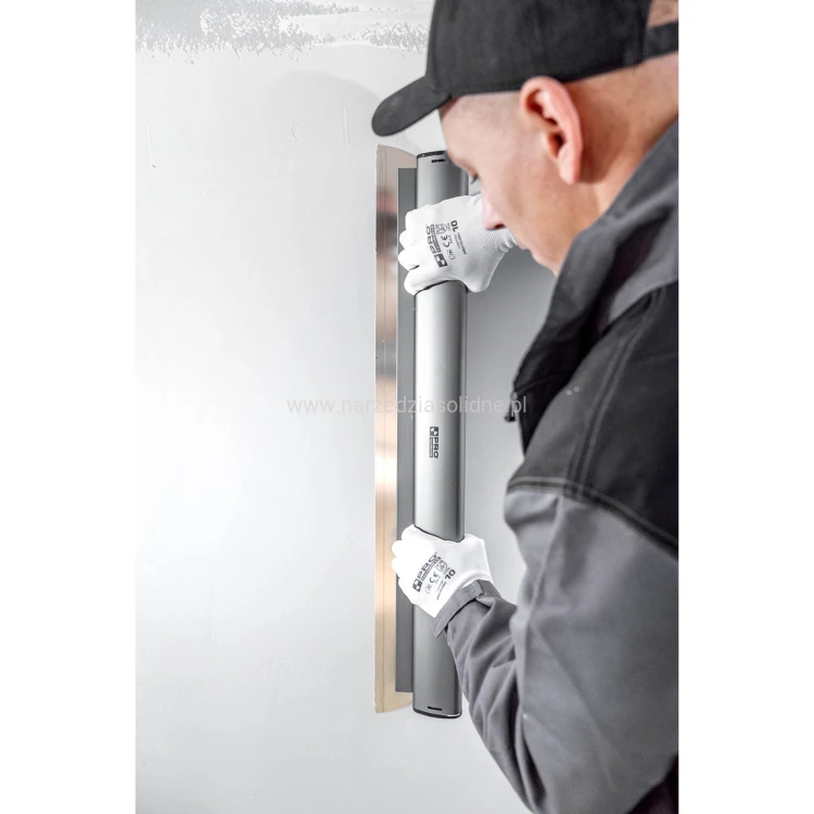 Zestaw szpachli do gładzi Pro Titan 25,40,60,80,100 cm - zestaw w walizce, profil aluminiowy