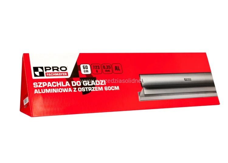 Szpachle do gładzi PRO Titan Z3 40,60,80 cm, zestaw szpachli do gładzi w walizce transportowej, z aluminiowym profilem