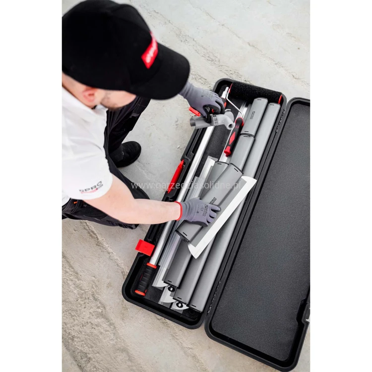 Szpachle do gładzi PRO 25,40,60,80 cm, Zestaw noży do gładzi z aluminiowy profilem, wysoka jakość