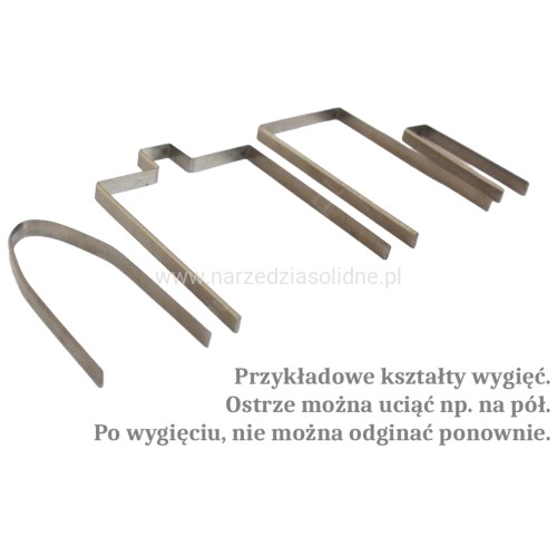 Blaszka do boniowania 30 cm, do samodzielnego kształtowania