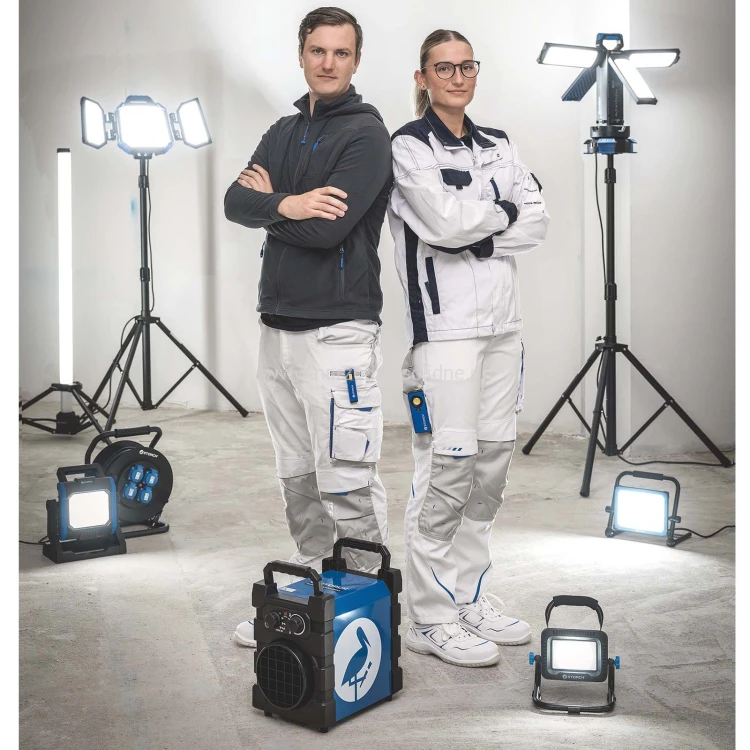 Lampa smugowa LED, profesjonalna niemiecka lampa, Storch Power LED FlexLight PRO 200W + statyw 200 cm
