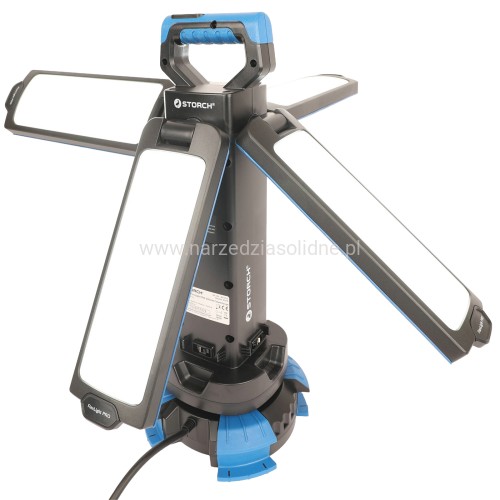 Lampa smugowa LED, profesjonalna niemiecka lampa, Storch Power LED FlexLight PRO 200W + statyw 200 cm
