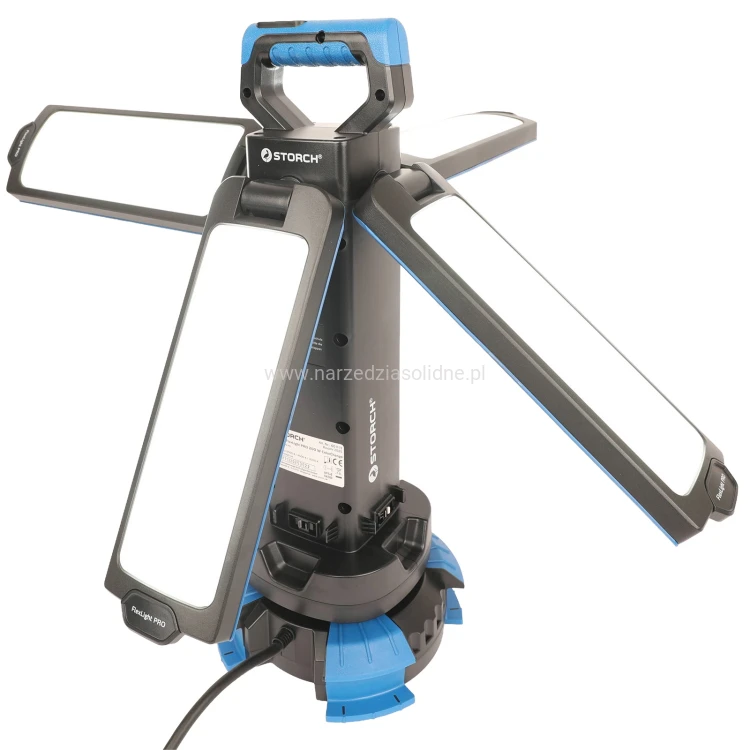 Lampa smugowa LED, profesjonalna niemiecka lampa, Storch Power LED FlexLight PRO 200W + statyw 200 cm