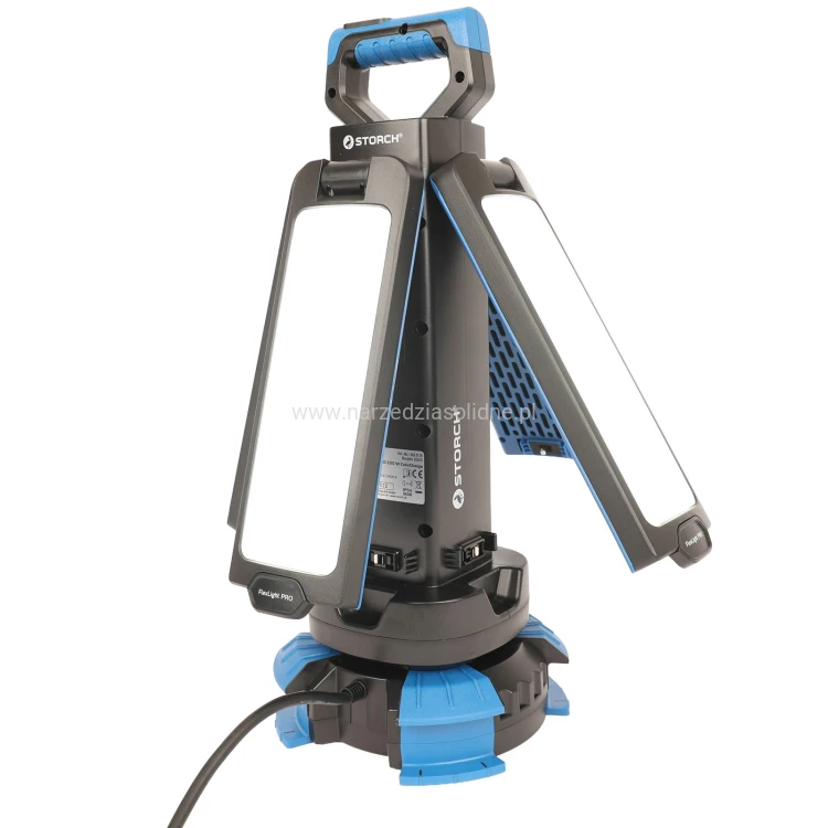 Lampa smugowa LED, profesjonalna niemiecka lampa, Storch Power LED FlexLight PRO 200W + statyw 200 cm