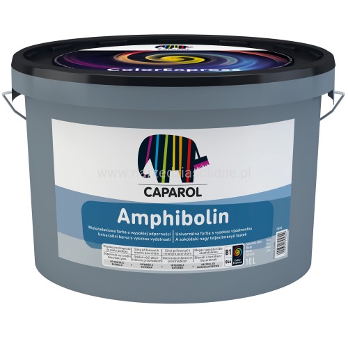 Caparol Amphibolin 10L, farba elewacyjna, również do drewna, PCV, aluminium