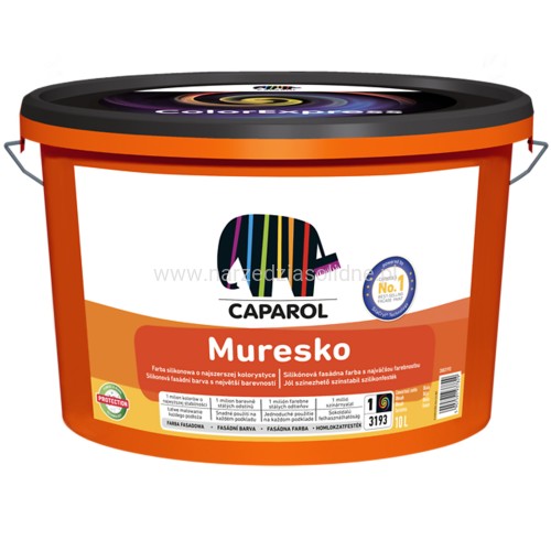Caparol Muresko 10L, farba elewacyjna