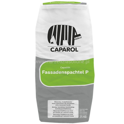 Caparol Capalith Fassadenspachtel P 25kg, szpachla cementowa biała