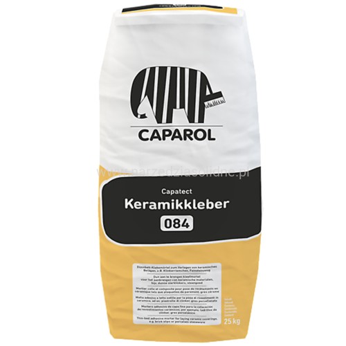 Caparol Capatect Keramikkleber 084 25kg - klej do okładzin ceramicznych i płytek klinkierowych na elewacjach