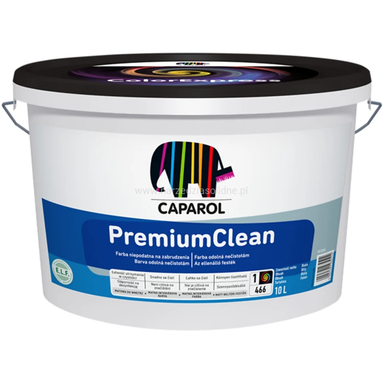 Caparol PremiumClean 10L - farba ceramiczna, matowa do wnętrz