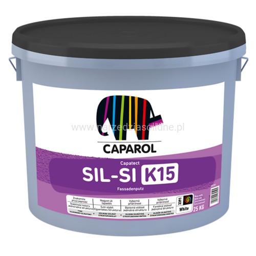 Caparol Capatect SIL-SI Fassadenputz 25kg - tynk sisi silikonow-silikatowy nowej generacji
