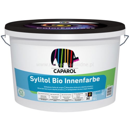 Caparol Sylitol Bio Innenfarbe 10L - najwyższej jakości, silikatowa farba do wnętrz. Przyjazna dla alergików