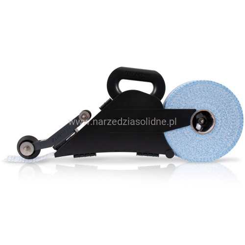 Spoiner do płyt gk, urządzenie DelkoTools Hybrid, banjo do łączenia taśm z masą szpachlową