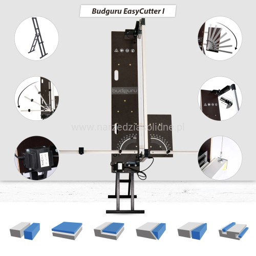 Maszyna do cięcia styropianu i styroduru XPS Budguru EasyCutter I z nóżkami
