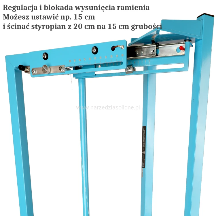 Maszyna do cięcia styropianu, przecinarka do styropianu, Budguru EPS 33 Premium N31, urządzenie do cięcia styropianu