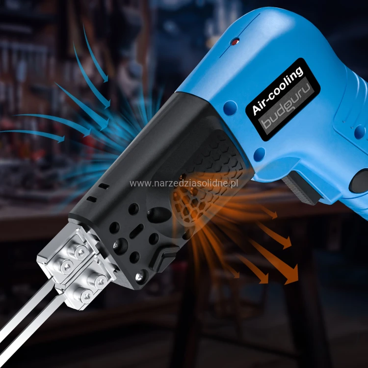 Boniarka Budguru EPS HotKnife 250 - cały komplet w walizce, do pracy ciągłej