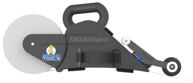 Spoiner do płyt gk, urządzenie Delko Hybrid do łączenia taśm z masą szpachlową