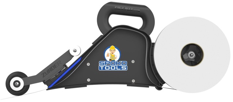 Spoiner do płyt gk, urządzenie Delko Hybrid do łączenia taśm z masą szpachlową