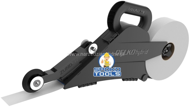 Spoiner do płyt gk, urządzenie Delko Hybrid do łączenia taśm z masą szpachlową - zestaw