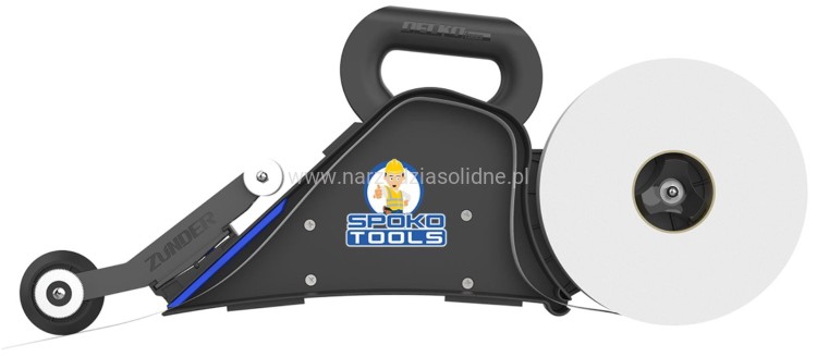 Spoiner do płyt gk, urządzenie Delko Hybrid do łączenia taśm z masą szpachlową - zestaw