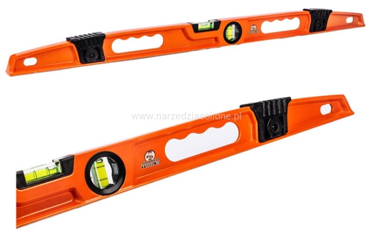 Poziomica dla glazurnika, poziomica do układania płytek 80 cm SET-227