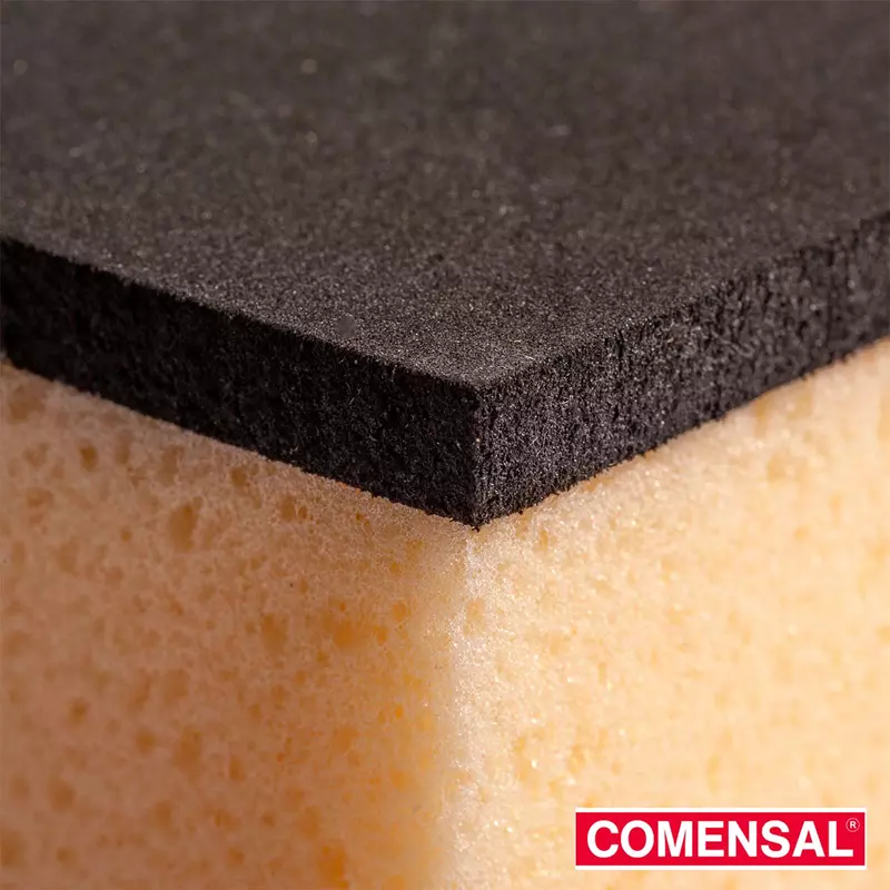 Gąbka glazurnicza 2w1 do mycia i fugowania 140x110x77mm Comensal