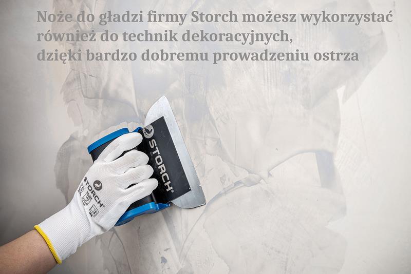 Noże do gładzi Storch 28,38,58,78,100 cm, zestaw noży do gładzi Storch N1112