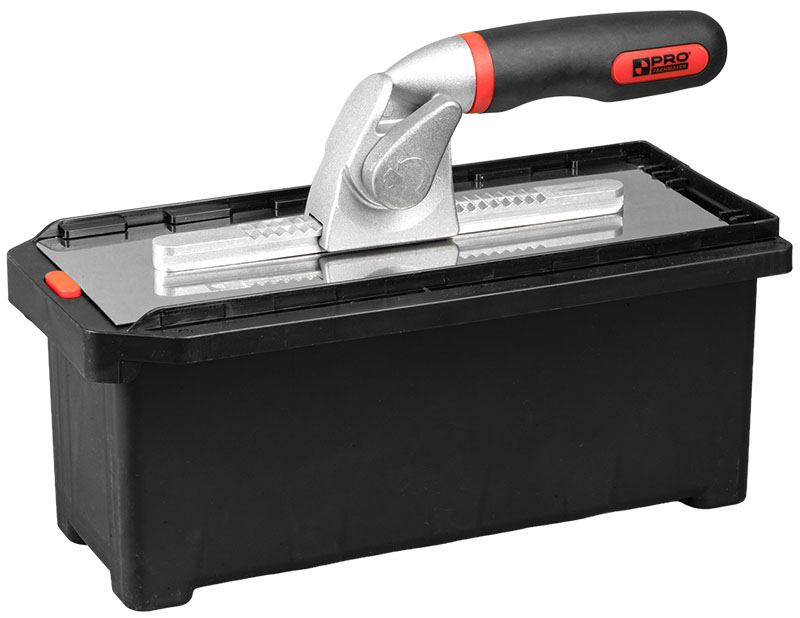 Pro zestaw 6 pac glazurniczych, zębatych z wymiennym uchwytem