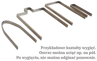 Boniarka do styropianu z małą przystawką, nie zasłania powierzchni tnącej - Budguru