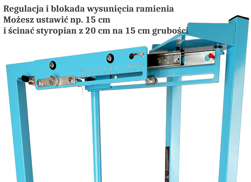 Maszyna do cięcia styropianu, przecinarka do styropianu, Budguru EPS 33 Premium N31, urządzenie do cięcia styropianu