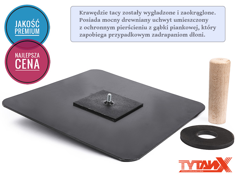 Taca do gładzi PCV 330x330mm, patera